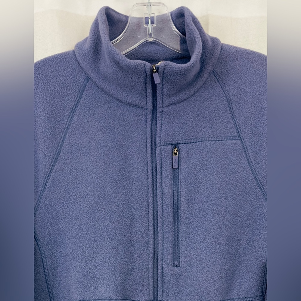 Bass Outdoor Woman’s Half Zip Fleece Pullover with Thumbholes Heron Color M NWT - Picture 2 of 13